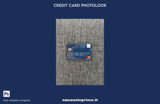 modello frontale photolook mastercard Banco Vimecan Repubblica Dominicana stile 